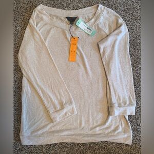 Mix by 41 Hawthorne Paulson Brushed Knit Top Size Large